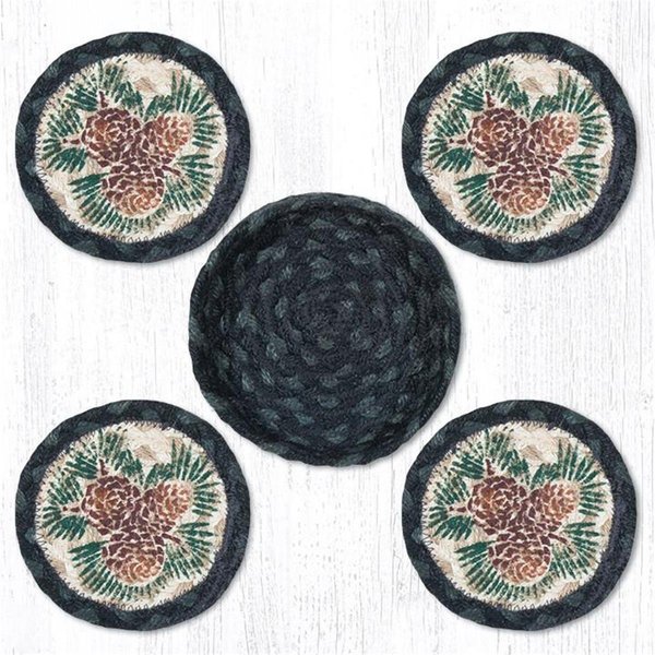 Capitol Importing Co 5 in Pinecone Coaster Rugs Rug 29CB025A